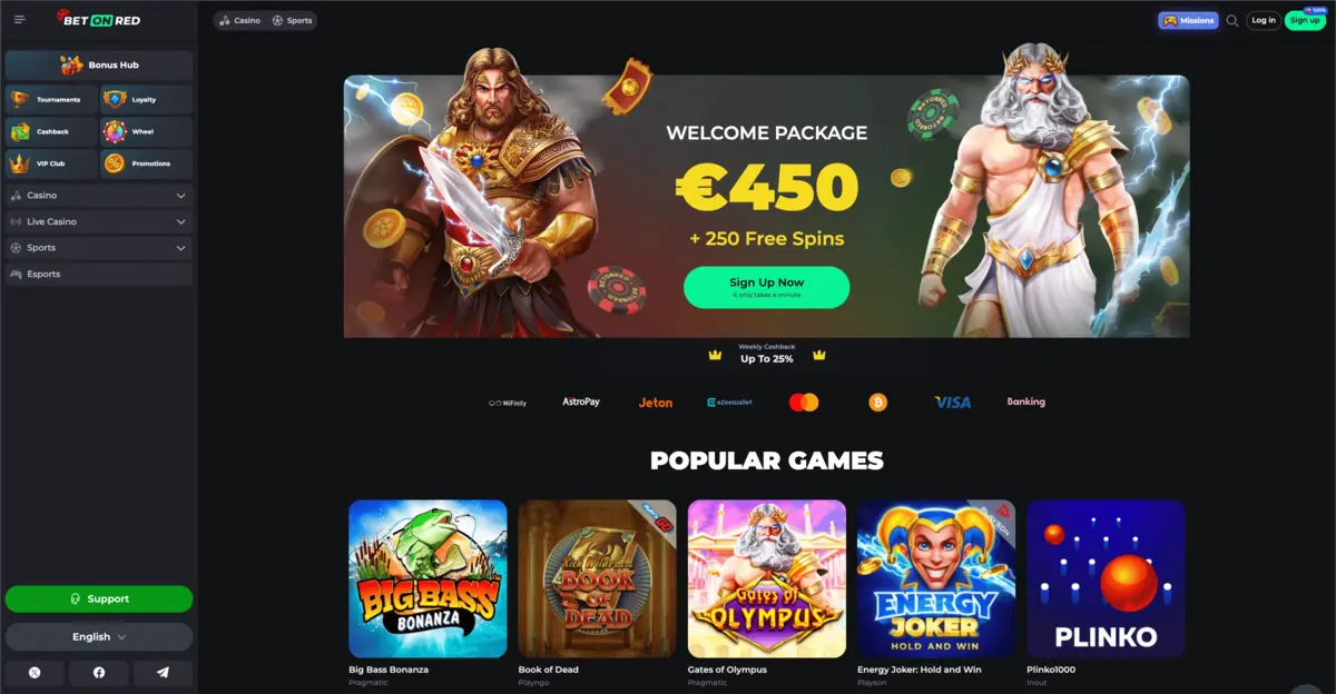 Bet on Red casino