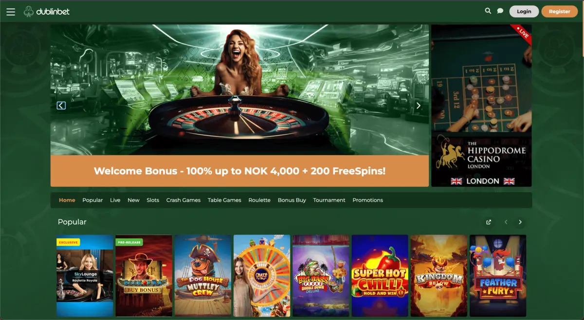 Dublin Bet Casino in Ireland