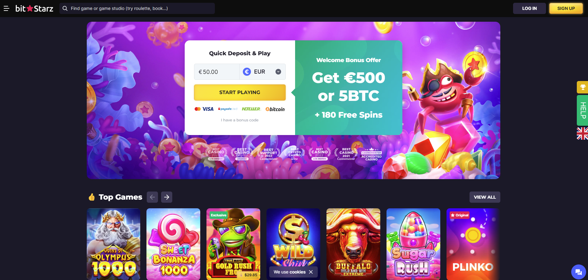BitStraz Casino Ireland